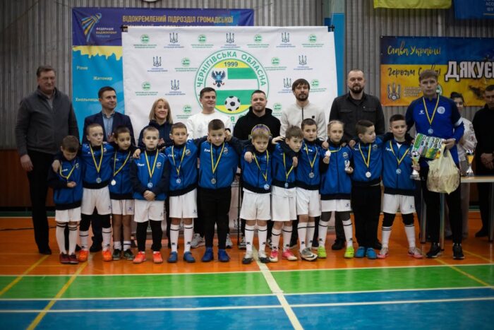 Сосницькі футболісти – другі у чемпіонаті області з мініфутболу
