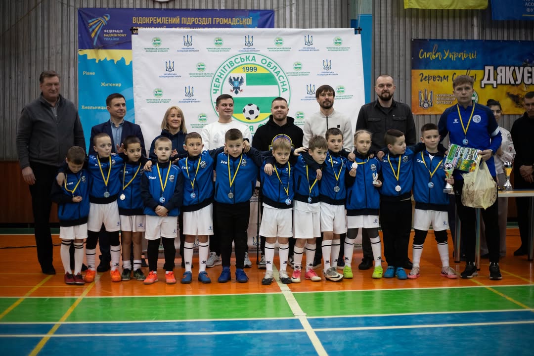 Сосницькі футболісти – другі у чемпіонаті області з мініфутболу