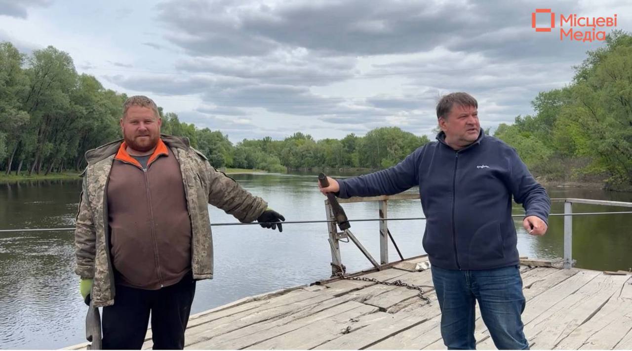 Сосницькі дивовижі: пором через Десну