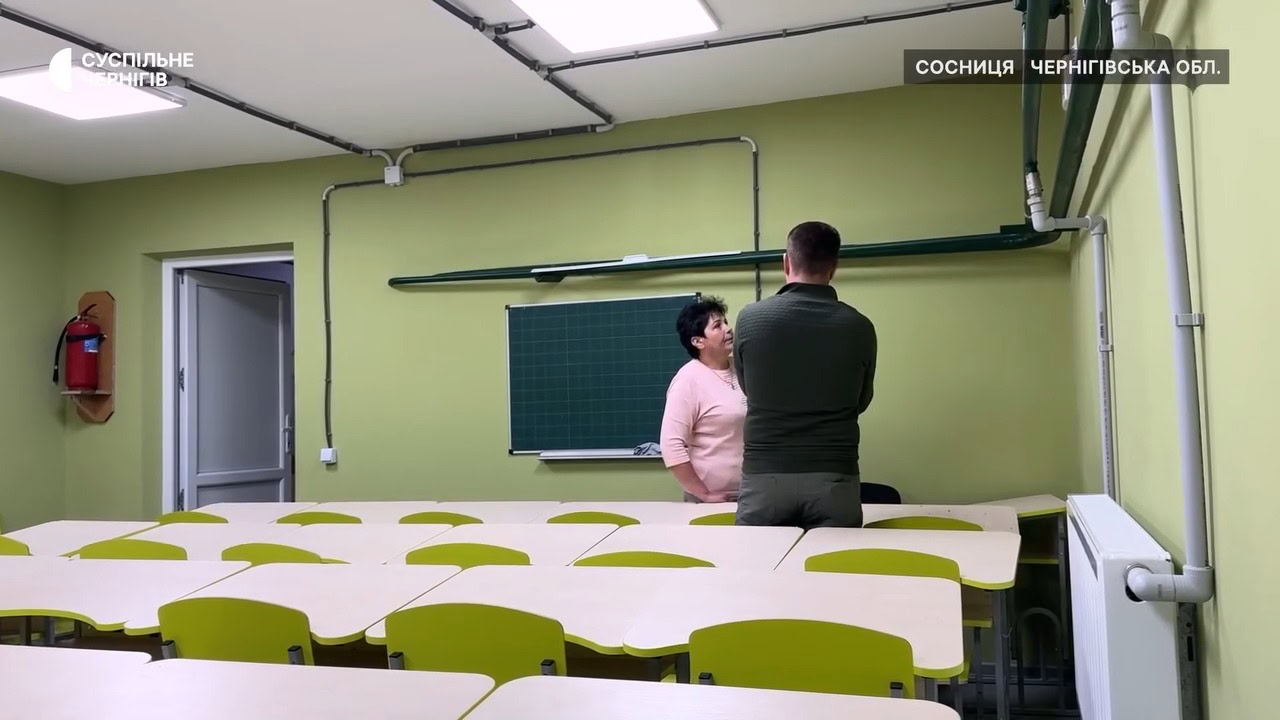 Модернізація освітнього закладу в Сосниці: перший етап – ремонт укриття