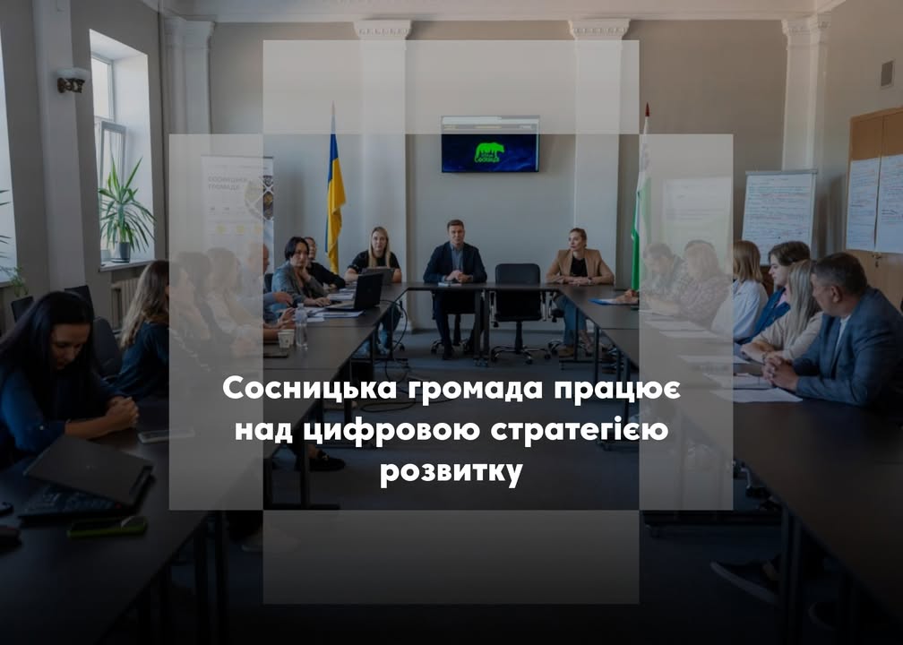 Сосницька громада формує цифрову стратегію розвитку