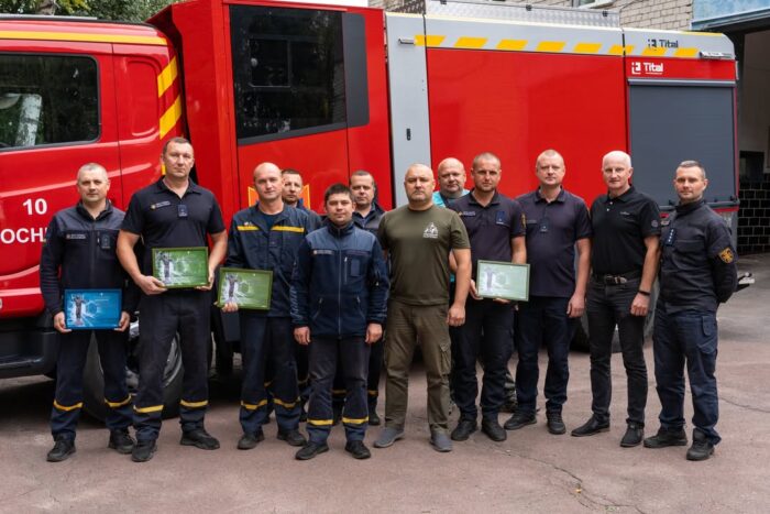 У Сосницькій громаді привітали рятувальників з професійним святом