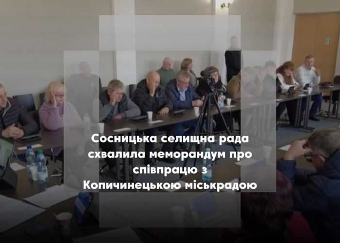 Сосницька селищна рада внесла зміни до бюджету та розпочала створення фонду житла для ВПО