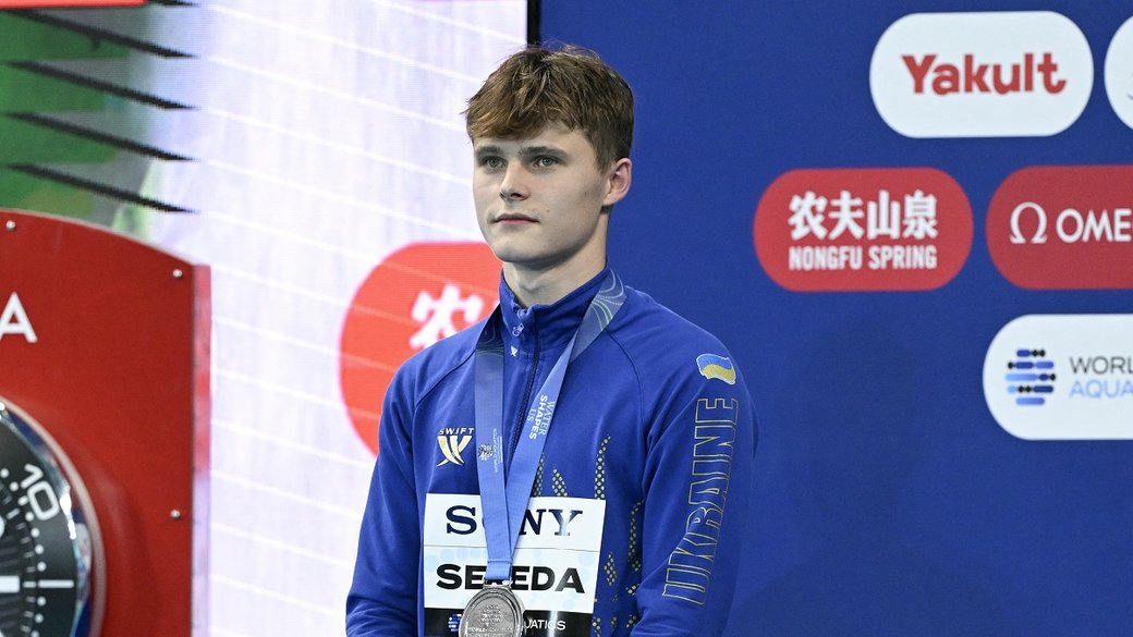 European Aquatics визнала Олексія Середу найкращим стрибуном у воду за підсумками 2025 року