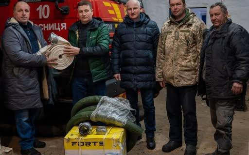 Змітнівські вогнеборці отримали нове обладнання та відремонтоване приміщення