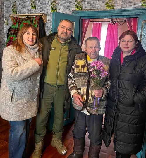 Житель Сосницької громади Петро Булієнко відсвяткував 90-річчя