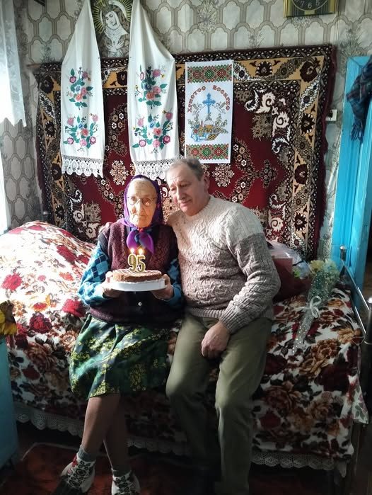 Жителька Сосницької громади Софія Лиходій відзначає 95-річний ювілей