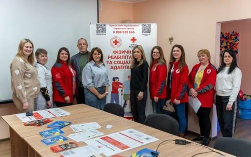 Червоний Хрест надаватиме реабілітаційну допомогу жителям Сосниці вдома