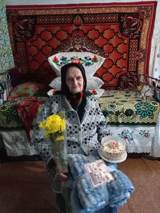 Жителька села Козляничі Євдокія Архипенко відзначила 90-річчя