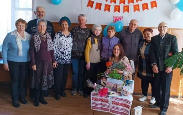 Поетеса Лариса Батог відсвяткувала 60-річчя у Сосниці