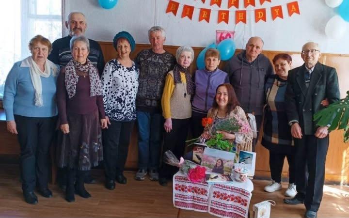 Поетеса Лариса Батог відсвяткувала 60-річчя у Сосниці