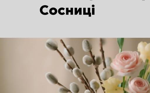 У Сосницькій публічній бібліотеці проведуть благодійний захід до Вербної неділі