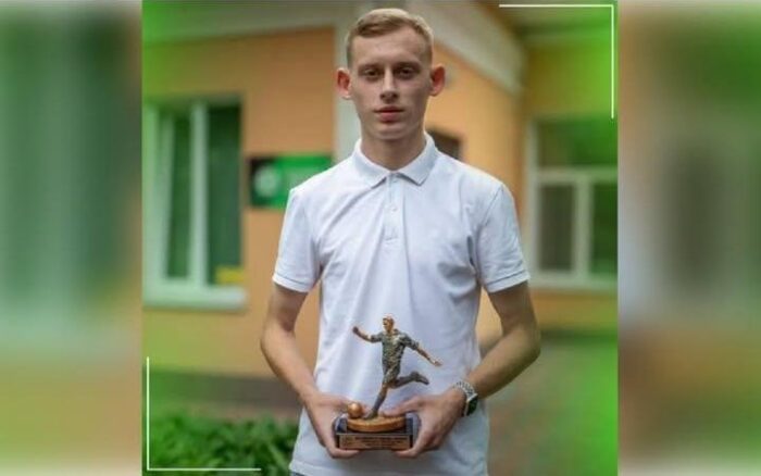 Нападника ФК «Кудрівка» Павла Кузьменка визнали кращим футболістом місяця