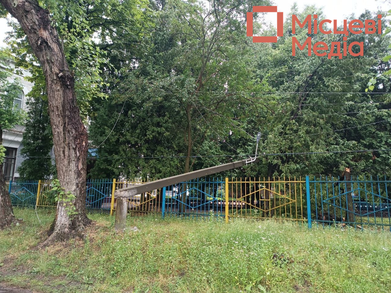 ФОТОФАКТ. Наслідки вчорашньої негоди у Сосниці