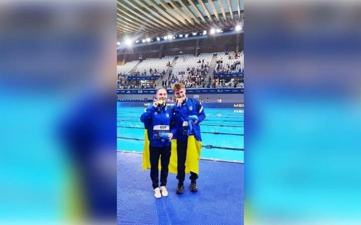 Олексій Середа та Ксенія Байло вибороли «золото» Європи зі стрибків у воду в Парижі