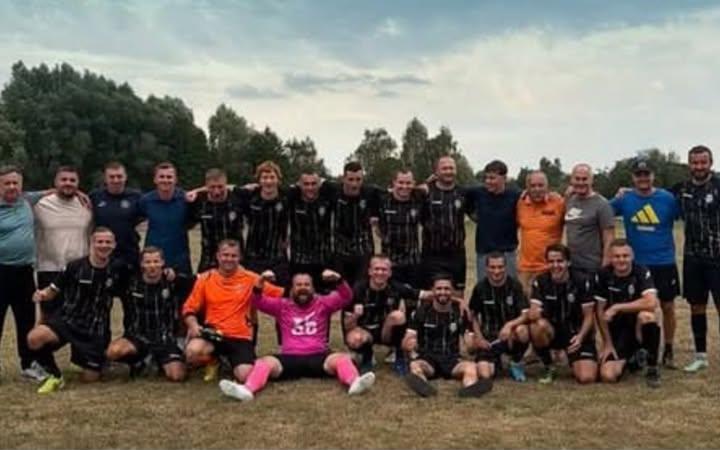 СК «Сосниця» виборола перше місце в чемпіонаті Менщини з футболу