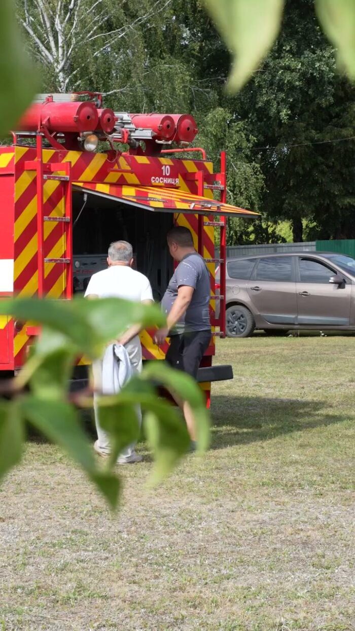 У Сосниці добровільні пожежні команди отримали чотири автомобілі