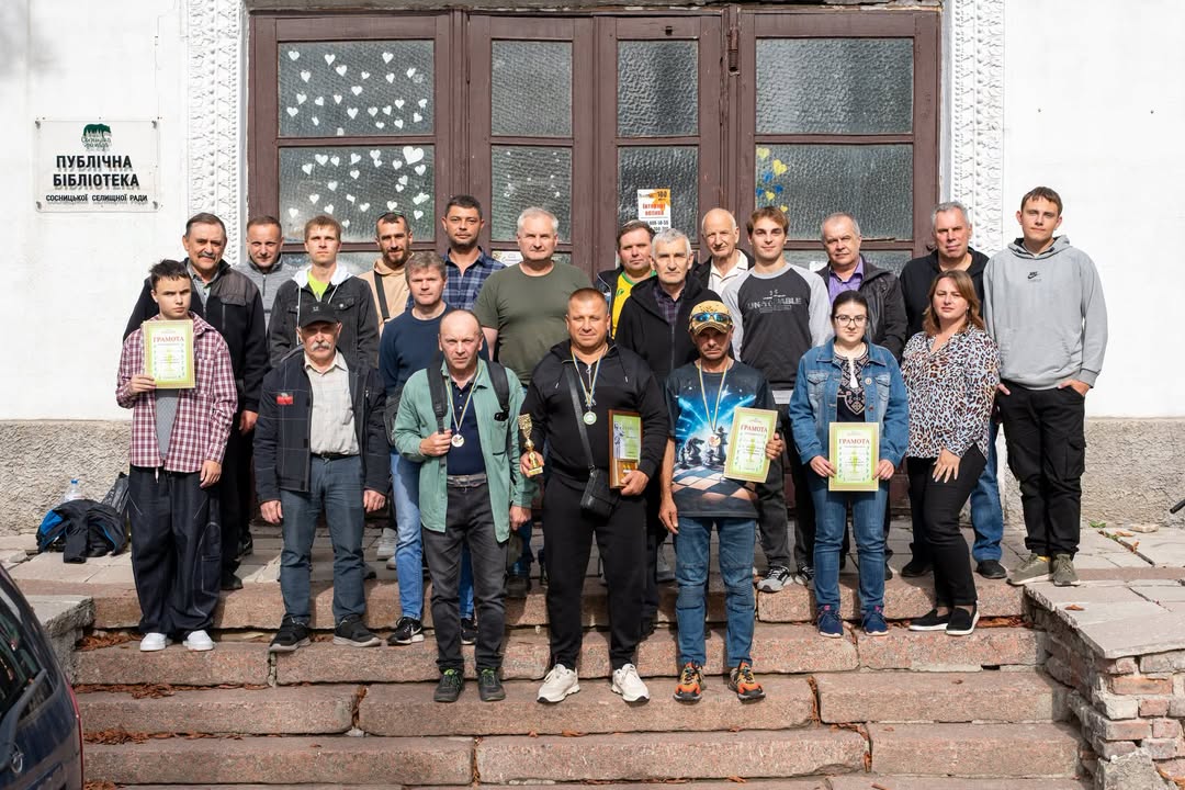 У Сосниці відбувся шаховий турнір імені Олександра Довженка